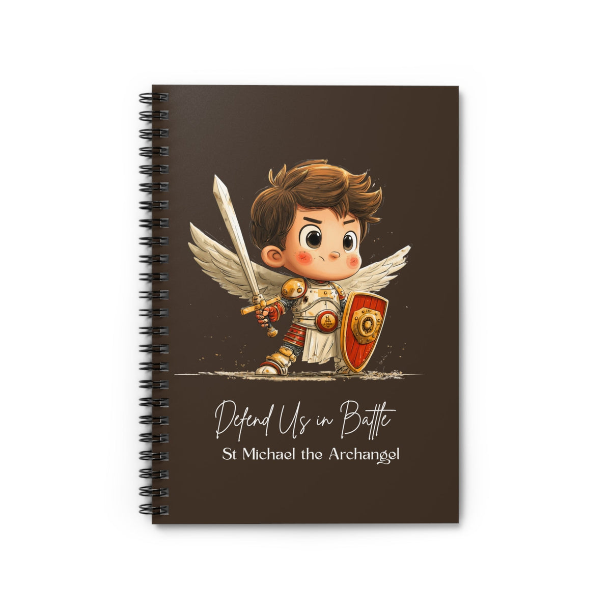 Saint Michael the Archangel Journal, Catholic Notebook, Faith-Inspired Writing Gift