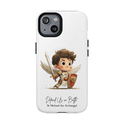 St Michael the Archangel Phone Case, Tough Magnetic Case, Spiritual Gift, Artful Protection, Nature Lover Accessory, Unique Smartphone Cover