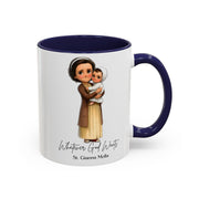 Cute Saint Gianna Molla Mug  Catholic Gift  Faith-Inspired Coffee Cup