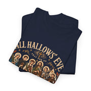 All Saints Day Tee Vintage Gothic Halloween Shirt All Hallows Eve Gift for Her Apparel