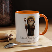 Cute Saint Benedict Mug  Catholic Gift  Faith-Inspired Coffee Cup