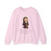 Saint Clare of Assisi Sweatshirt  Catholic Gift  Faith-Inspired Apparel in 13 Colors