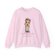 St. Teresa of Calcutta Adult Sweatshirt, Catholic Gift, Faith Apparel in 13 Colors