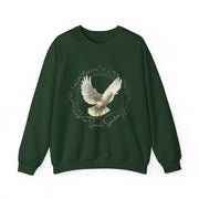 Veni Sancte Spiritus Holy Spirit Dove Sweatshirt | Religious Christian Design