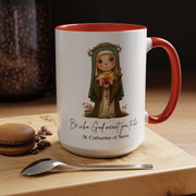 Cute Saint Catherine of Siena Mug  Catholic Gift  Faith-Inspired Coffee Cup