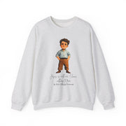 Soft Cute Saint Pier Giorgio Frassati Adult Sweatshirt  Catholic Gift  Faith Apparel in 13 Colors
