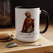 Cute Saint Ignatius of Loyola Mug  Catholic Gift  Faith-Inspired Coffee Cup