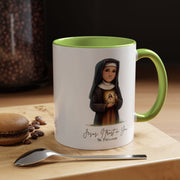 Cute Saint Faustina Mug  Catholic Gift  Faith-Inspired Coffee Cup