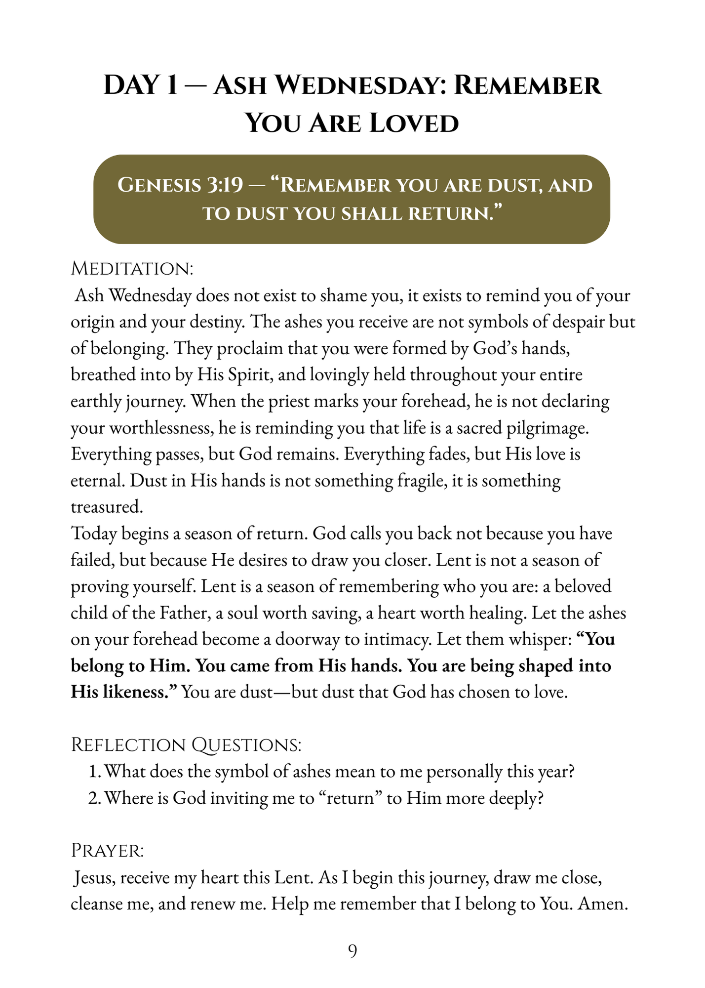 Return to Me: Lenten Prayer Guide: English- WHOLESALE