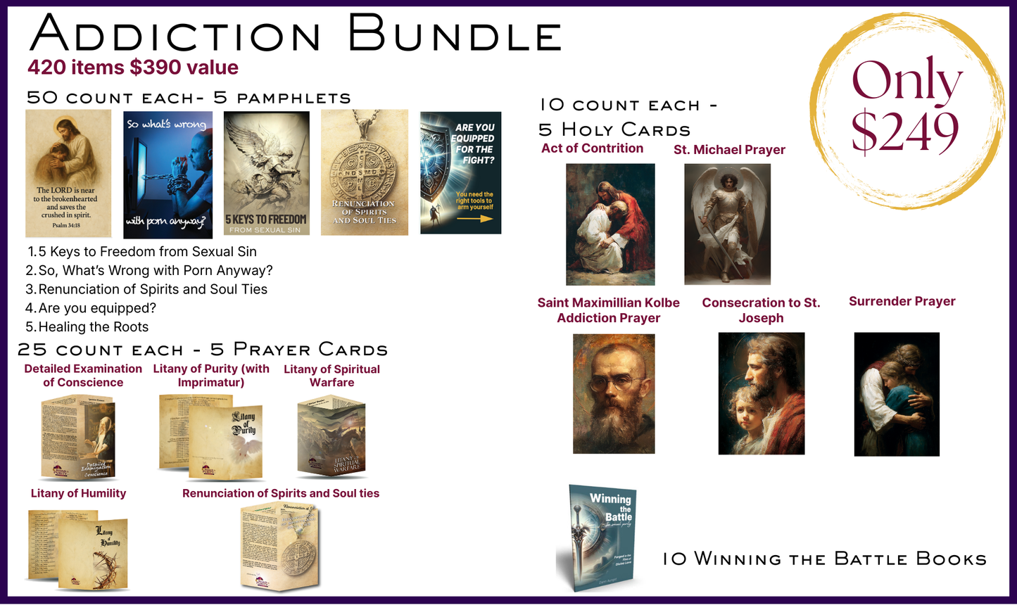 Addiction Bundle Kit  (420 items $390 value) Only $249