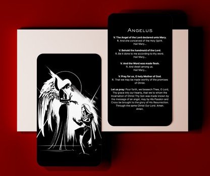 Angelus Holy Card - PREMIUM METAL