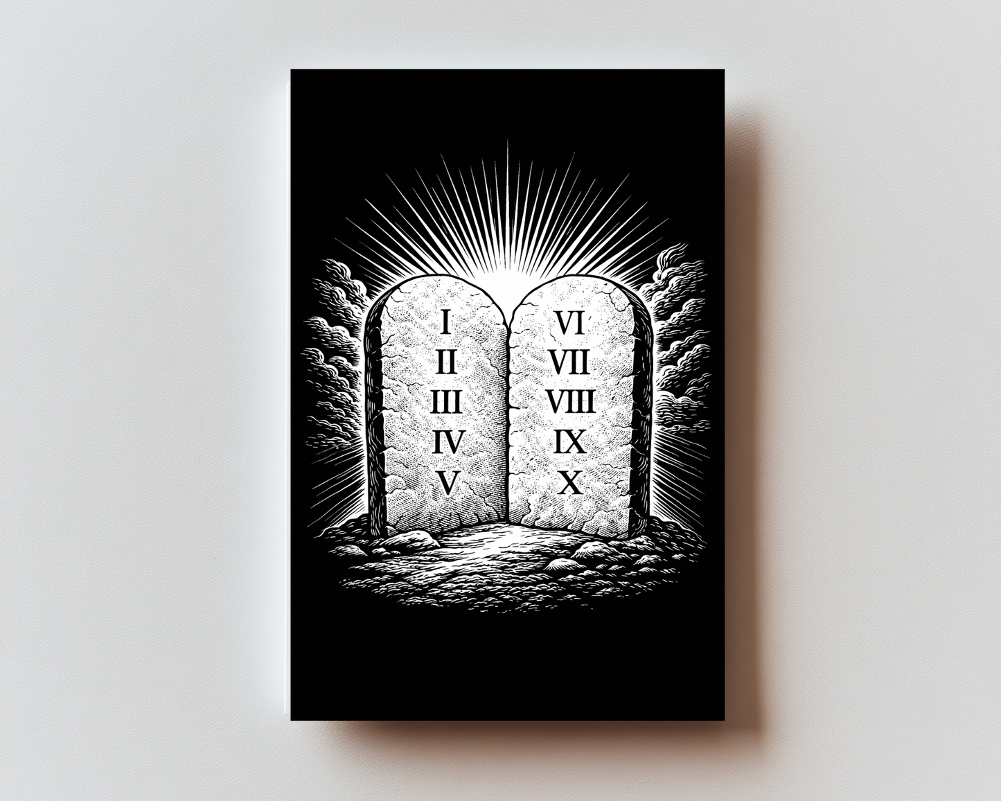 CLASSIC VERSION The Ten Commandments- PREMIUM METAL