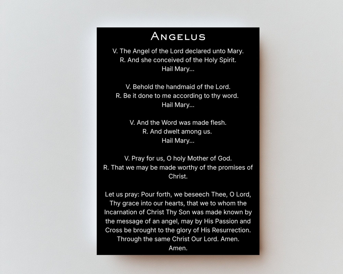 CLASSIC VERSION Angelus- PREMIUM METAL