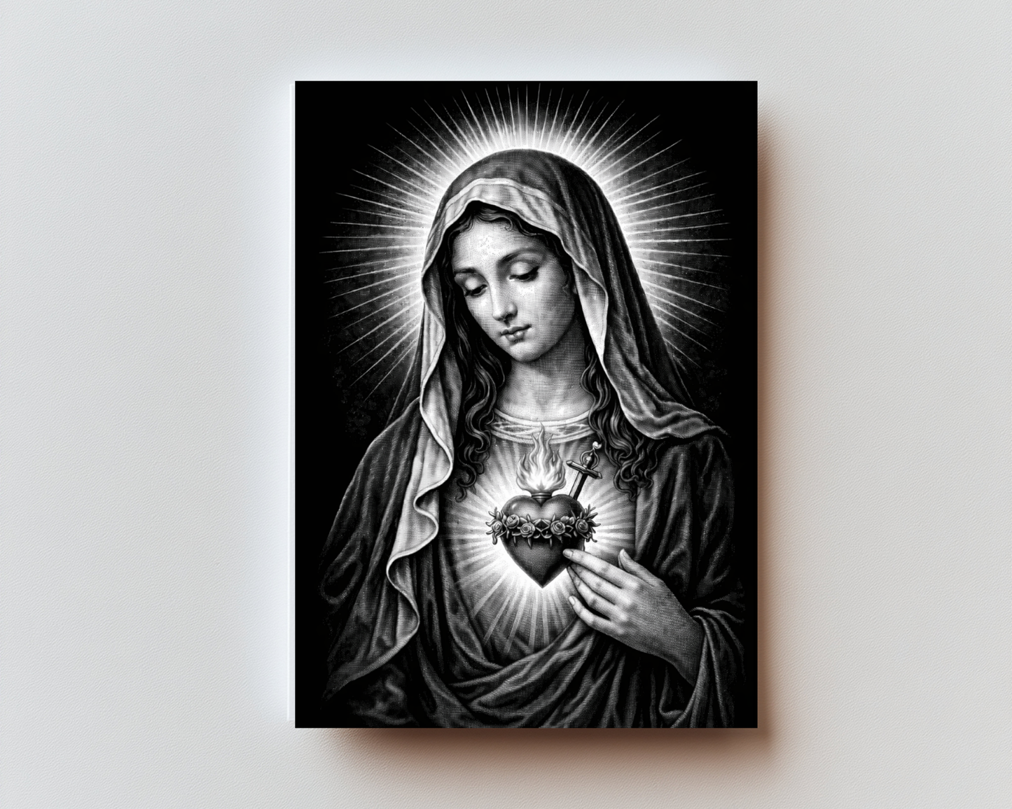 CLASSIC VERSION Consecration the the Blessed Virgin Mary- PREMIUM METAL