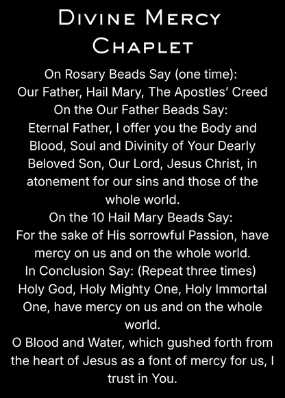 CLASSIC VERSION Divine Mercy- PREMIUM METAL