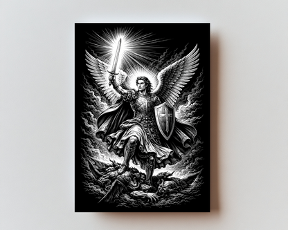 CLASSIC VERSION St. Michael -PREMIUM METAL