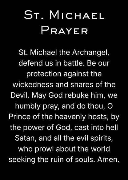 CLASSIC VERSION St. Michael -PREMIUM METAL