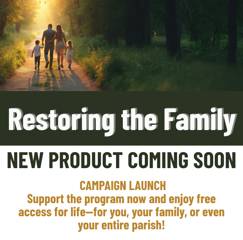 Restoring the Family - Help Fund the Program