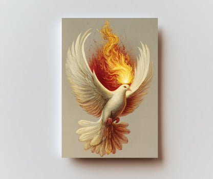 Come Holy Spirit - Holy Card / 2 1/4"x 3 1/2" (b)