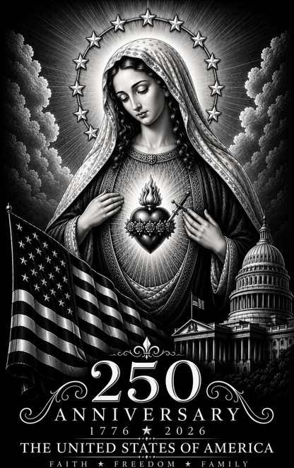 250th Anniversary Consecration Cards – PREMIUM METAL