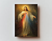 Divine Mercy Chaplet- Holy Card front