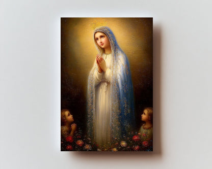 Fatima Reparation Prayer - Holy Card original image 1