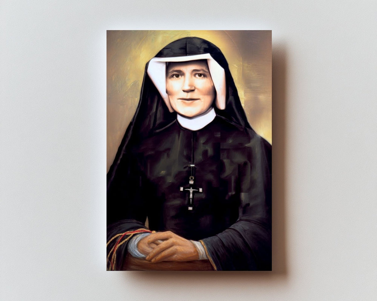 Prayer to St Faustina - Holy Card original image 1