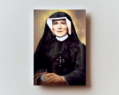 Prayer to St Faustina - Holy Card