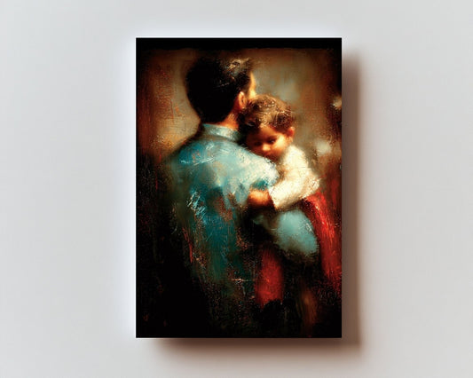 Final Surrender- Holy Card