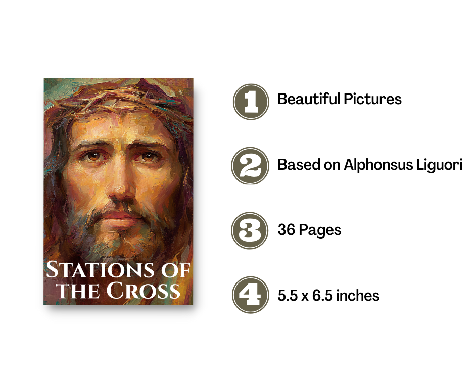 Stations of the Cross - Large Print - WHOLESALE