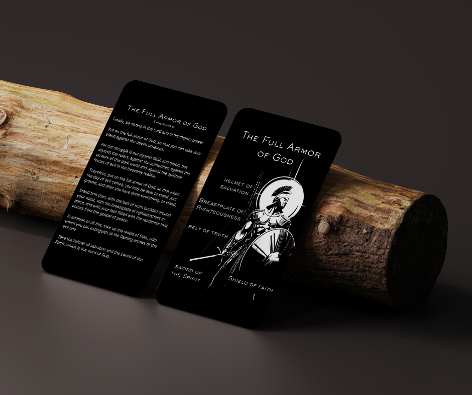 Full Armor of God Holy Card - PREMIUM METAL