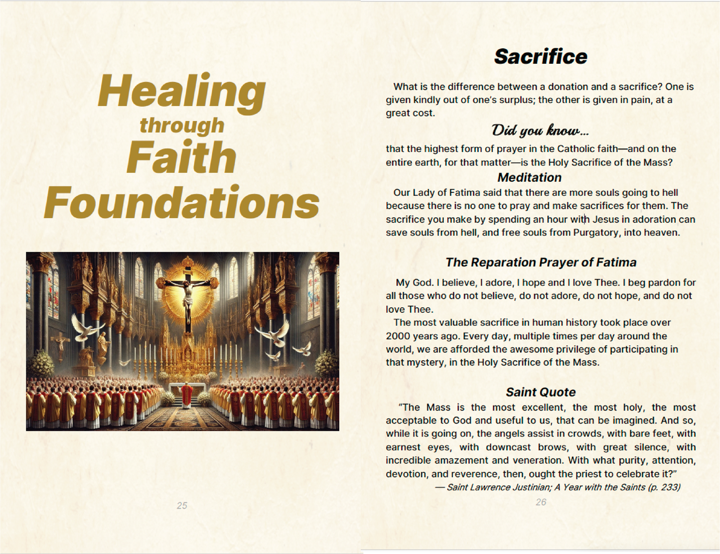 Holy Hours of Meditation and Healing
