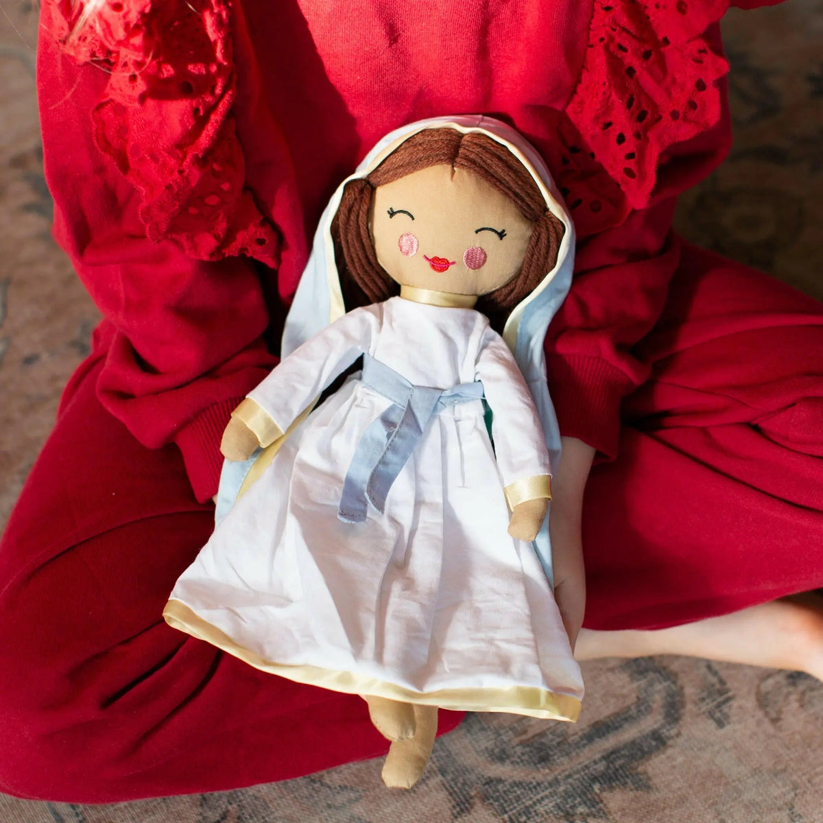 Blessed Mother Rag Doll – Our Lady of Grace, 12"
