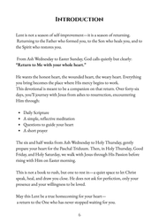 Return to Me: Lenten Prayer Guide