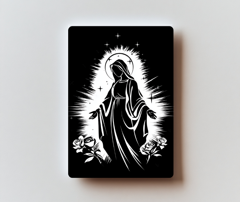 Memorare — Premium Metal Holy Card