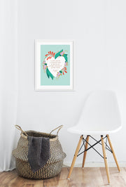 Print: Beauty Ancient + New, 11x14