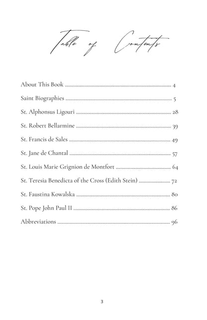 Saint Quotes Book ANY - POS