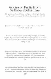 Saint Quotes on Purity Volume 1