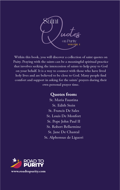 Saint Quotes on Purity Volume 1