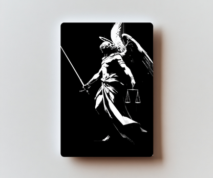 St. Michael the Archangel Holy Card - PREMIUM METAL