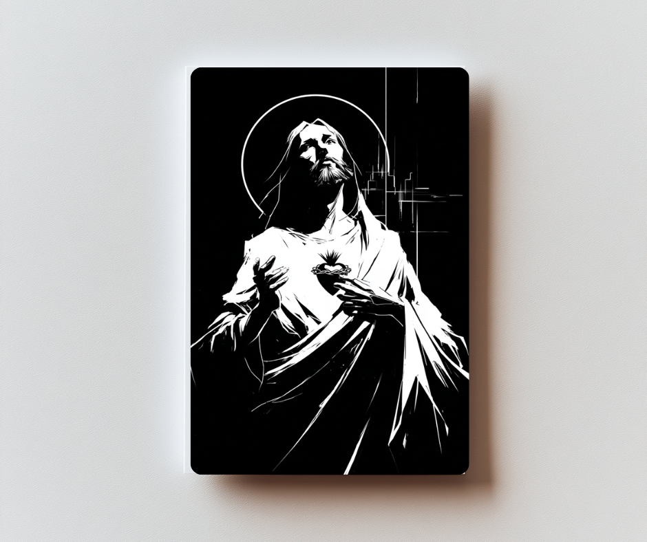 Surrender Prayer — Premium Metal Holy Card