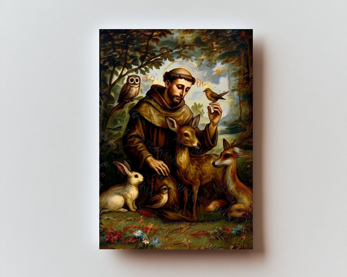 Prayer of Saint Francis- Holy Card original image 1