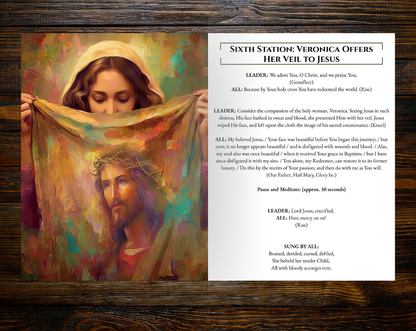 Stations of the Cross - Large Print - WHOLESALE