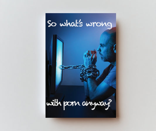 So What's Wrong with Porn Anyway? (CATHOLIC English Version) - 8pg mini pamphlet - Bulk from $25