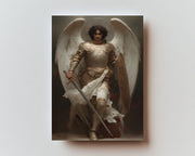 St. Michael Prayer for Battle - Holy Card original image 1
