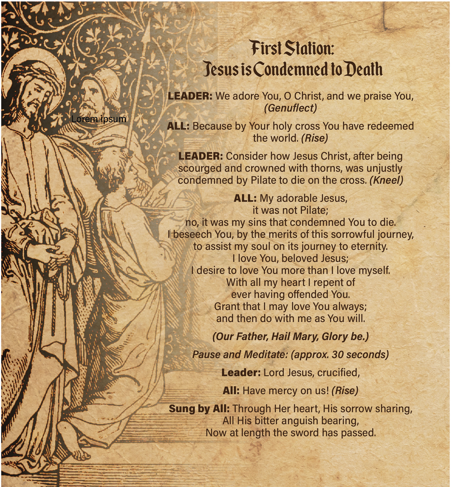 Stations of the Cross 20pg booklet