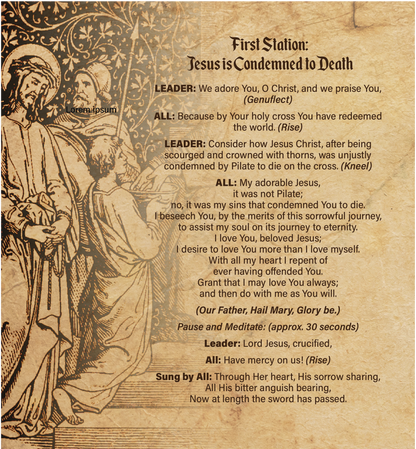 Stations of the Cross 20pg booklet