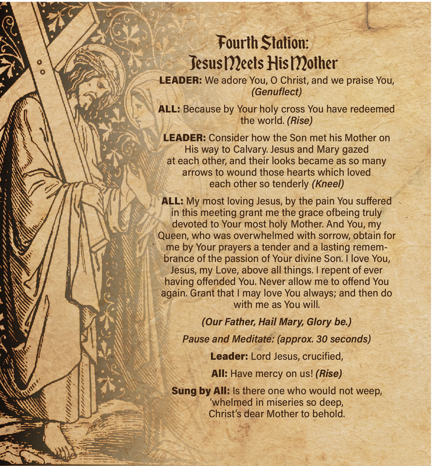 Stations of the Cross 20pg booklet