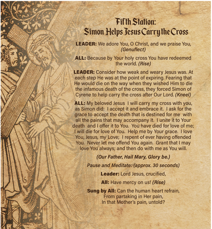 Stations of the Cross 20pg booklet