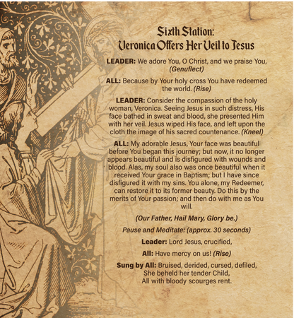 Stations of the Cross 20pg booklet